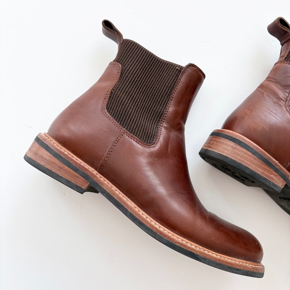 Nisolo Brown Leather Ankle Boots - Picture 6 of 10